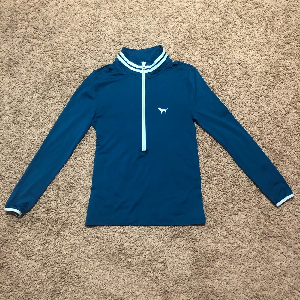 PINK Half-zip Longsleeve